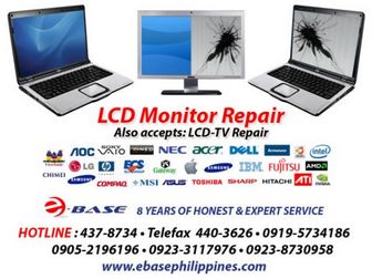 LCD TV & Monitor Repair - Ebase Philippines
