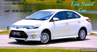 Toyota Vios Bridal Car Manila with Testimonial By Elite Rent-A-Car Manila